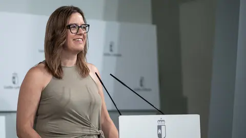 La consejera Portavoz del Gobierno regional, Esther Padilla