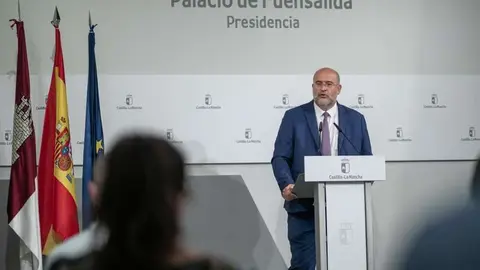 El vicepresidente primero del Ejecutivo auton&oacute;mico, Jos&eacute; Luis Mart&iacute;nez Guijarro
