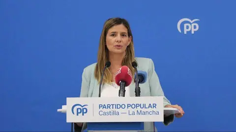 La secretaria general y portavoz parlamentaria del Partido Popular de Castilla-La Mancha, Carolina Agudo