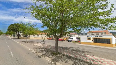 Zona de acceso al casco urbano torte&ntilde;o desde la N-420 en la que se ubicar&aacute; el punto de recarga