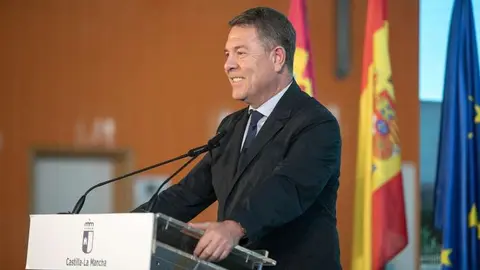 El presidente de Castilla-La Mancha, Emiliano Garc&iacute;a-Page