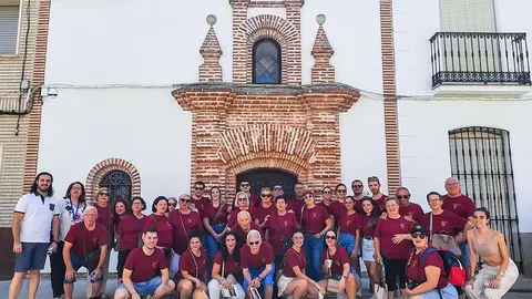 Posado el colectivo folcl&oacute;rico murciano que este fin de semana realiz&oacute; la visita