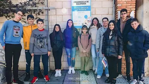 Integrantes del Consejo de Infancia y Adolescente de Argamasilla de Calatrava