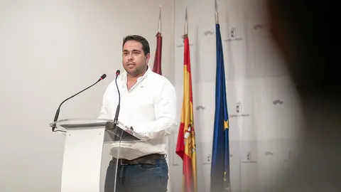 El director general de Transportes del Gobierno de Castilla-La Mancha, Rub&eacute;n Sobrino