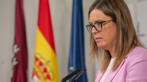La consejera Portavoz, Esther Padilla