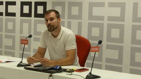 El secretario de Empleo, Pol&iacute;ticas P&uacute;blicas y Juventud de CCOO CLM, Juan Carlos del Puerto