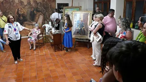 Uno de los grupos de visitantes que han participado en la iniciativa