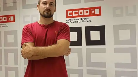 El secretario de Empleo y Pol&iacute;ticas P&uacute;blicas de CCOO-CLM, Juan Carlos del Puerto