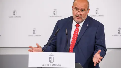 El vicepresidente primero de Castilla-La Mancha, Jos&eacute; Luis Mart&iacute;nez Guijarro