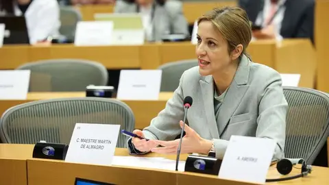 La eurodiputada socialista Cristina Maestre