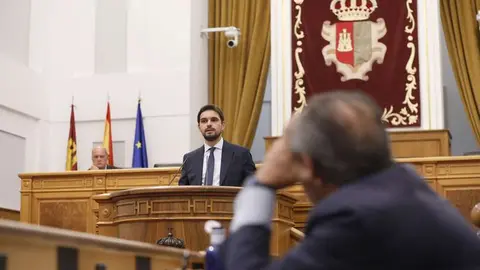 El portavoz adjunto del Grupo Parlamentario Popular en las Cortes de Castilla-La Mancha, Santiago Serrano