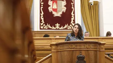 La portavoz de Educaci&oacute;n del grupo socialista en las Cortes de Castilla-La Mancha, Paloma Jim&eacute;nez
