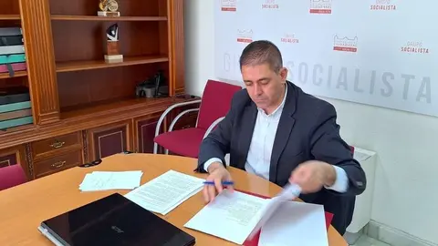 El portavoz del PSOE en la Diputaci&oacute;n, Jos&eacute; Manuel Bola&ntilde;os