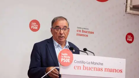 El diputado del grupo socialista en las Cortes de Castilla-La Mancha, Fernando Mora