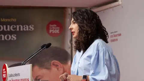 La diputada del grupo socialista en las Cortes regionales Paloma Jim&eacute;nez