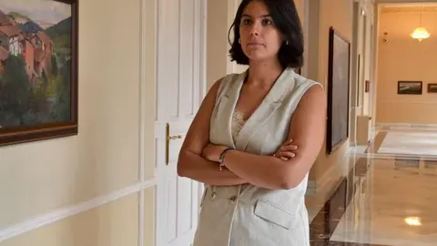La diputada provincial del PSOE, Bego&ntilde;a Mart&iacute;n