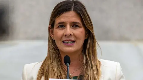 La secretaria general y portavoz parlamentaria del Partido Popular de Castilla-La Mancha, Carolina Agudo