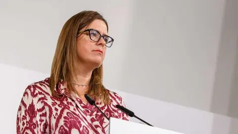 La consejera Portavoz, Esther Padilla