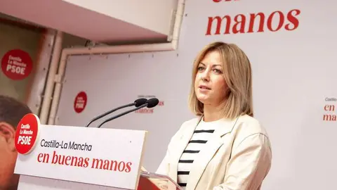 La portavoz del grupo socialista en las Cortes de Castilla-La Mancha, Ana Isabel Abeng&oacute;zar