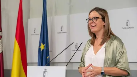 La consejera Portavoz, Esther Padilla