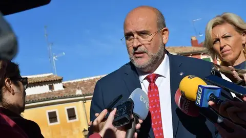 El vicepresidente primero el Gobierno regional, Jos&eacute; Luis Mart&iacute;nez Guijarro
