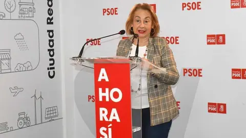 La portavoz socialista de Almad&eacute;n, Manuela Casado