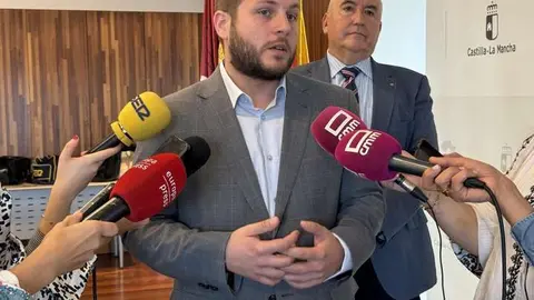 El consejero de Fomento, Nacho Hernando