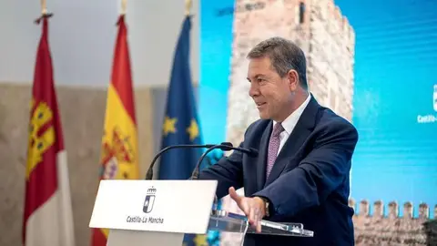 El presidente de Castilla-La Mancha, Emiliano Garc&iacute;a-Page