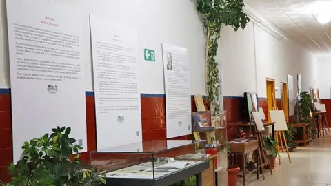 Panor&aacute;mica del pasillo del edificio, que articula las diferenes etapas