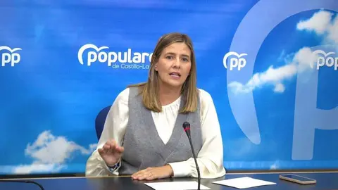 La secretaria general y portavoz parlamentaria del Partido Popular de Castilla-La Mancha, Carolina Agudo