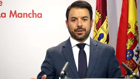 Iv&aacute;n S&aacute;nchez, portavoz del grupo parlamentario Vox en las Cortes de Castilla-La Mancha