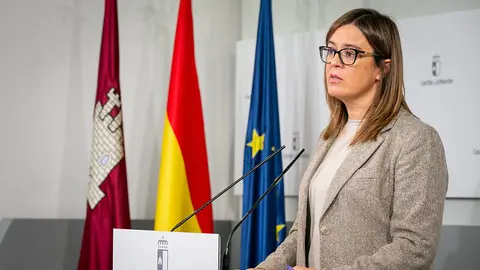 La consejera Portavoz, Esther Padilla