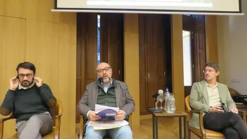 Iv&aacute;n Fumad&oacute; Ortega; Basilio Rodr&iacute;guez Ca&ntilde;ada y Jorge Garc&iacute;a S&aacute;nchez