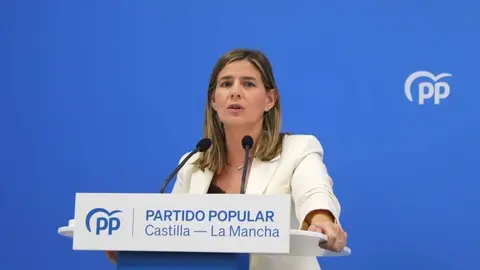 La secretaria general y portavoz parlamentaria del Partido Popular de Castilla-La Mancha, Carolina Agudo