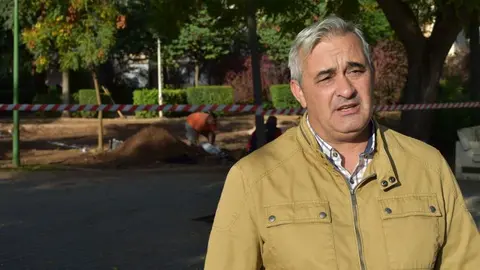 El concejal de Obras, Jes&uacute;s Javier Villar