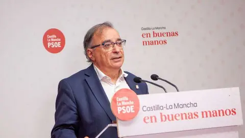 El diputado del grupo socialista en las Cortes de Castilla-La Mancha Fernando Mora