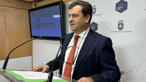 Ricardo Chamorro, primer teniente de alcalde y concejal de Seguridad Ciudadana en el Ayuntamiento de Ciudad Real