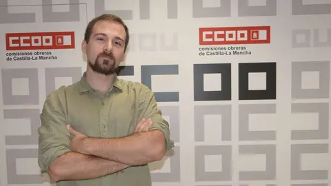 El secretario de Empleo y Pol&iacute;ticas P&uacute;blicas de CCOO CLM, Juan Carlos del Puerto