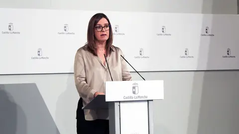 La portavoz del Ejecutivo auton&oacute;mico, Esther Padilla