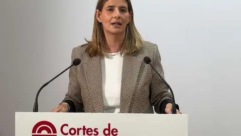 La secretaria general y portavoz parlamentaria del Partido Popular de Castilla-La Mancha, Carolina Agudo