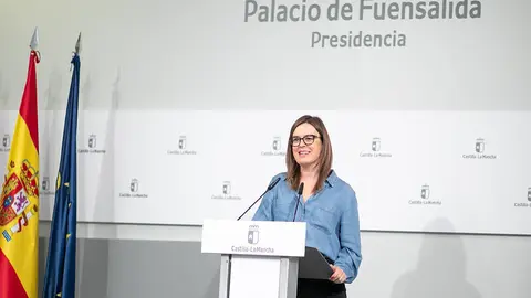 La consejera Portavoz, Esther Padilla