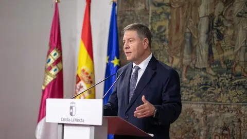 El presidente auton&oacute;mico, Emiliano Garc&iacute;a-Page