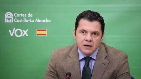 El diputado regional de Vox por Ciudad Real, Luis Bl&aacute;zquez