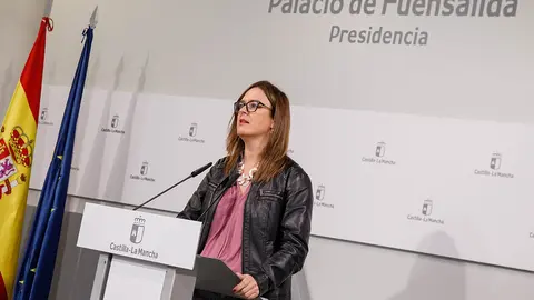 La consejera Portavoz, Esther Padilla