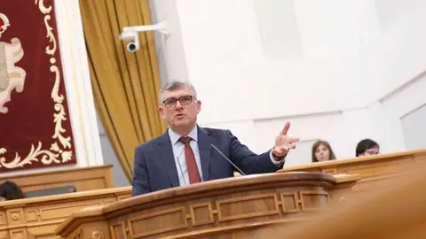 El portavoz de Sanidad y presidente del grupo socialista en las Cortes regionales, &Aacute;ngel Tom&aacute;s Godoy,