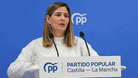 La secretaria general y portavoz parlamentaria del Partido Popular de Castilla-La Mancha, Carolina Agudo
