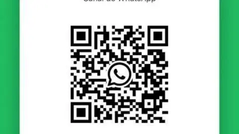 C&oacute;digo QR generado por Whatsapp para suscribirse al canal consistorial rabanero