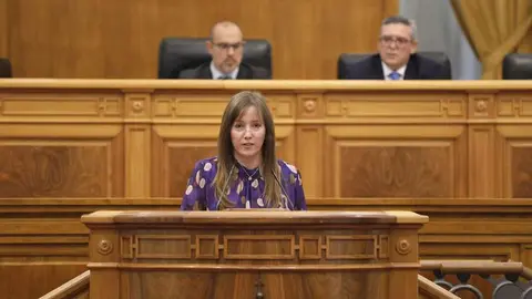 La diputada del Grupo Popular en las Cortes de Castilla-La Mancha, Tania Andicoberry