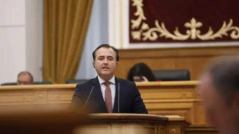 El&nbsp;presidente del Grupo Parlamentario Vox en las Cortes de Castilla-La Mancha, David Moreno