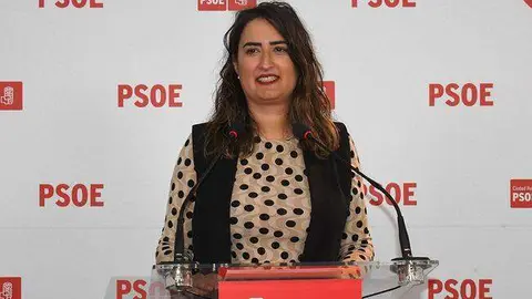 Cristina L&oacute;pez Zamora, diputada nacional y portavoz Ejecutiva provincial del PSOE 